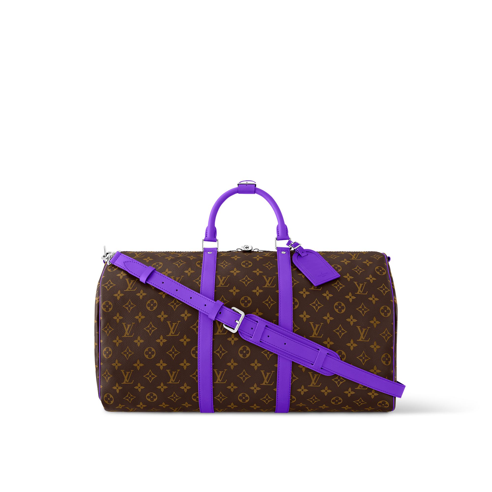 Purple lv clearance bag